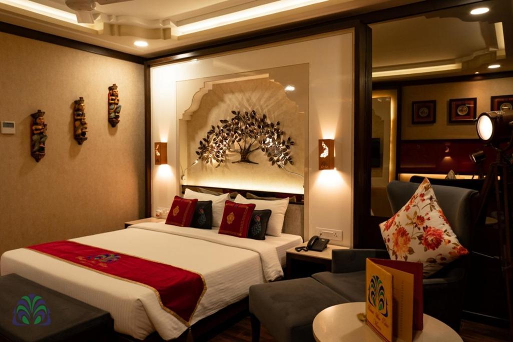 Hotel Basant Vihar Palace Bikaner Buitenkant foto